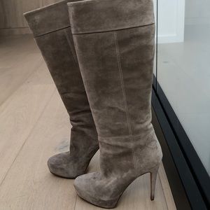 Brian Atwood suede boots